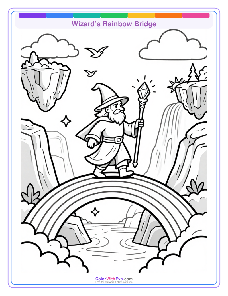 Wizard’s Rainbow Bridge preview
