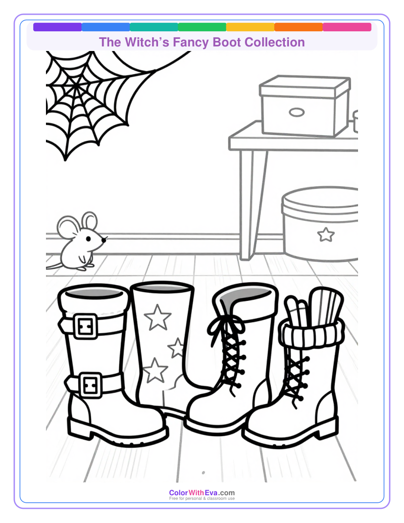 The Witch’s Fancy Boot Collection preview
