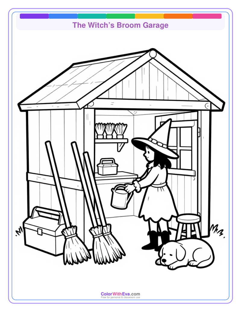 The Witch’s Broom Garage preview