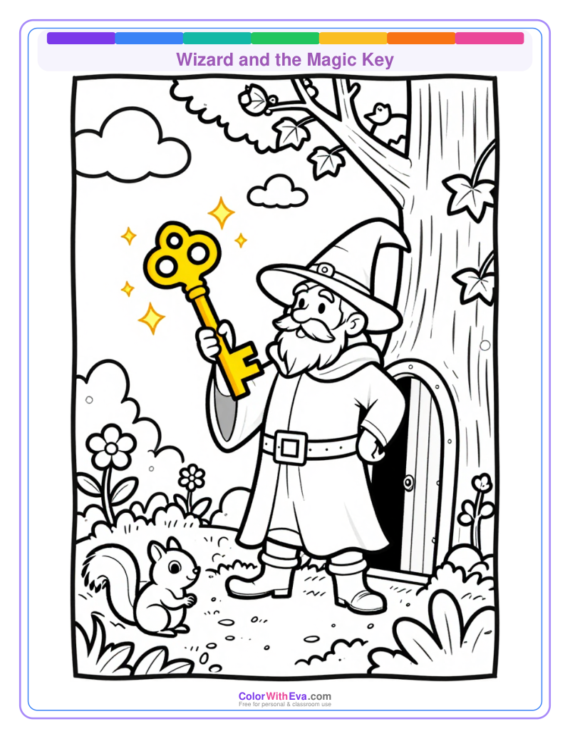 Wizard and the Magic Key preview