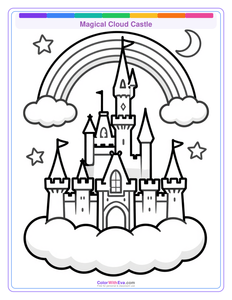 Magical Cloud Castle preview