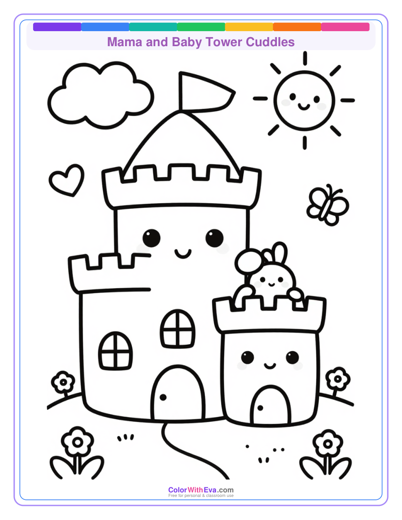 Mama and Baby Tower Cuddles thumbnail