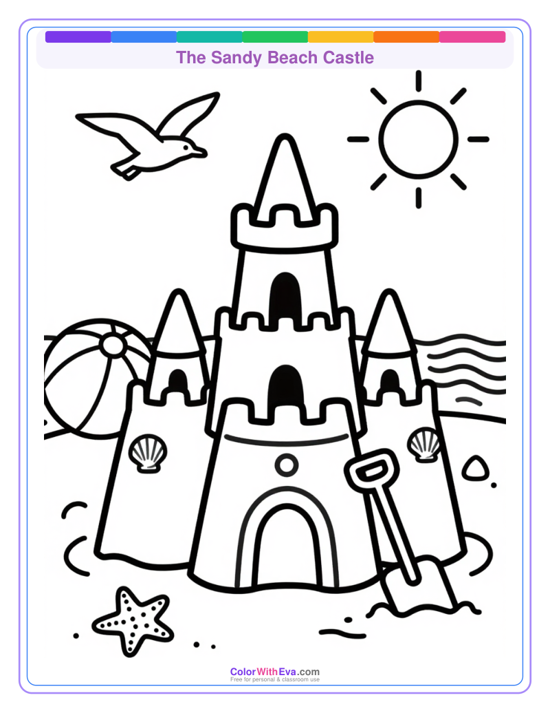 The Sandy Beach Castle preview