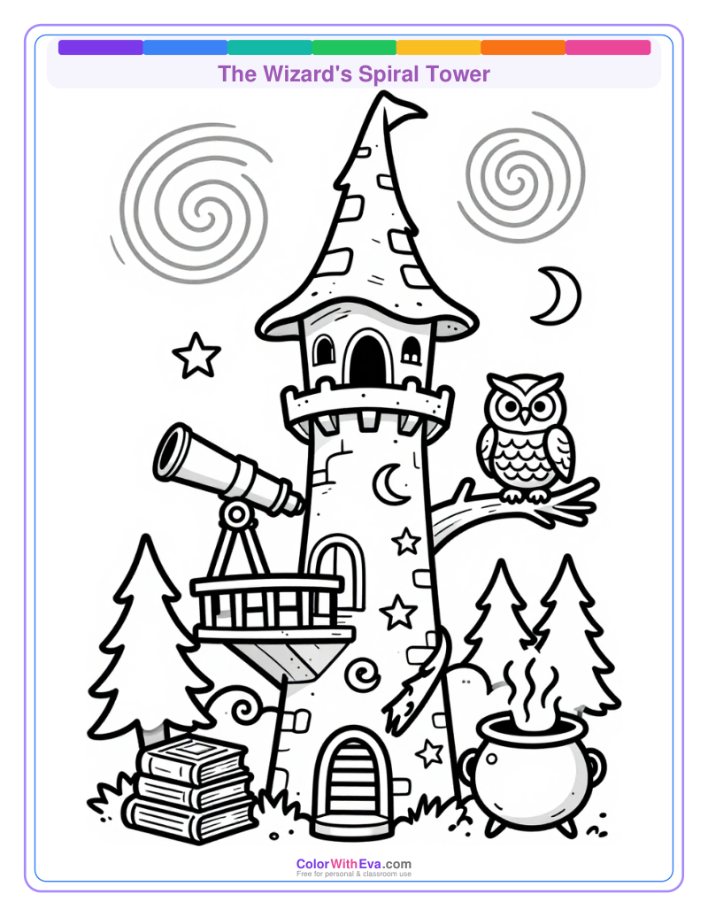 The Wizard's Spiral Tower preview
