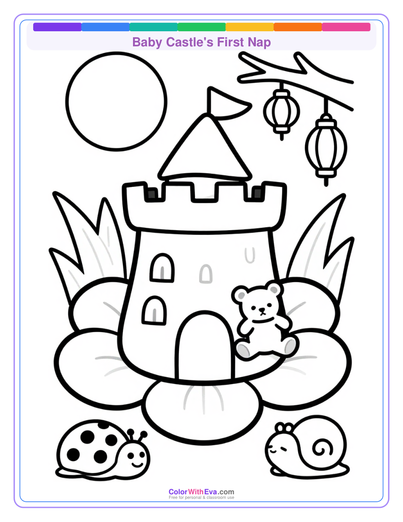 Baby Castle's First Nap thumbnail