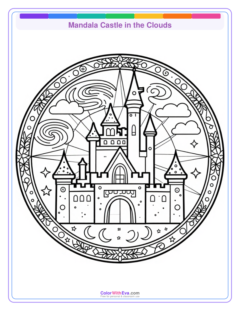 Mandala Castle in the Clouds thumbnail