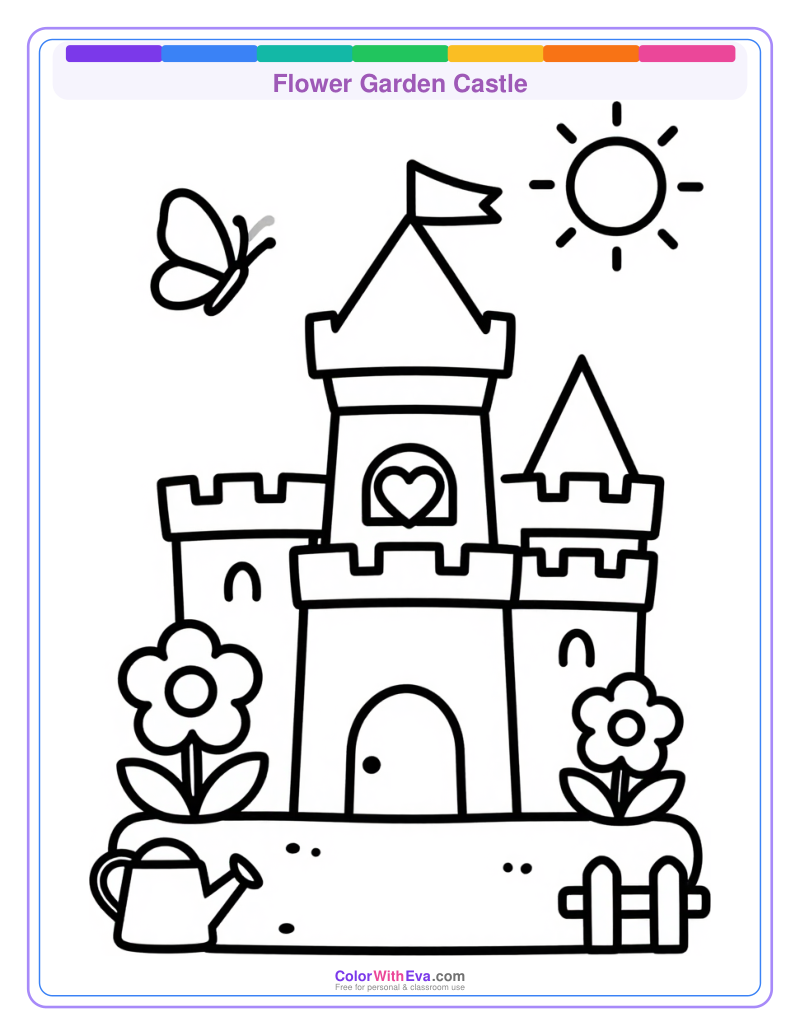 Flower Garden Castle preview