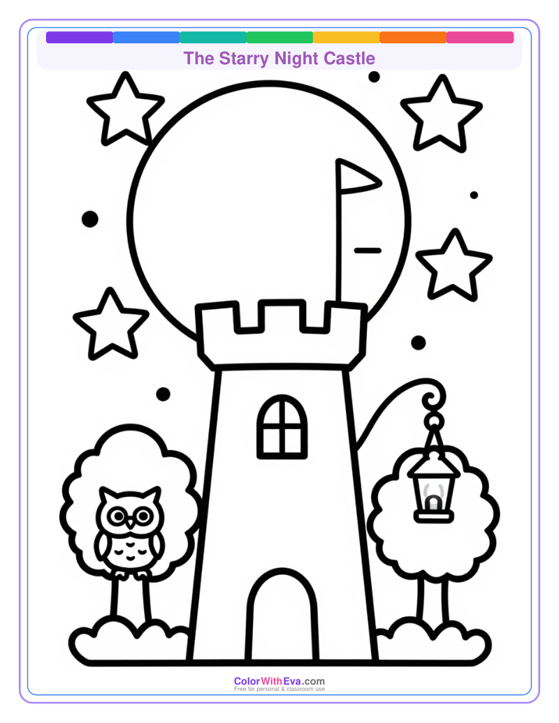 The Starry Night Castle preview