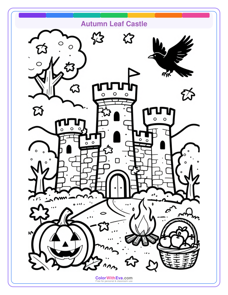 Autumn Leaf Castle preview