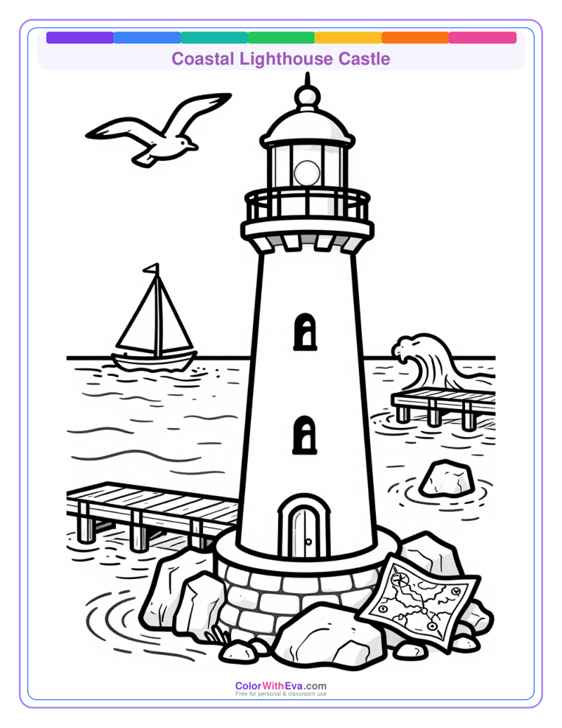 Coastal Lighthouse Castle preview