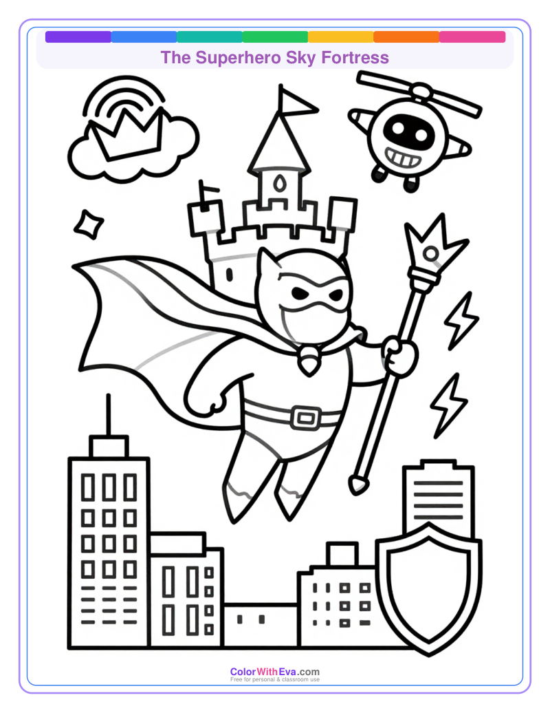 The Superhero Sky Fortress thumbnail