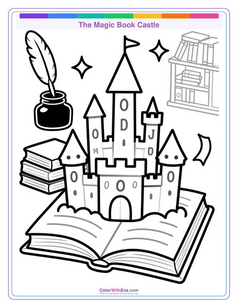 The Magic Book Castle preview