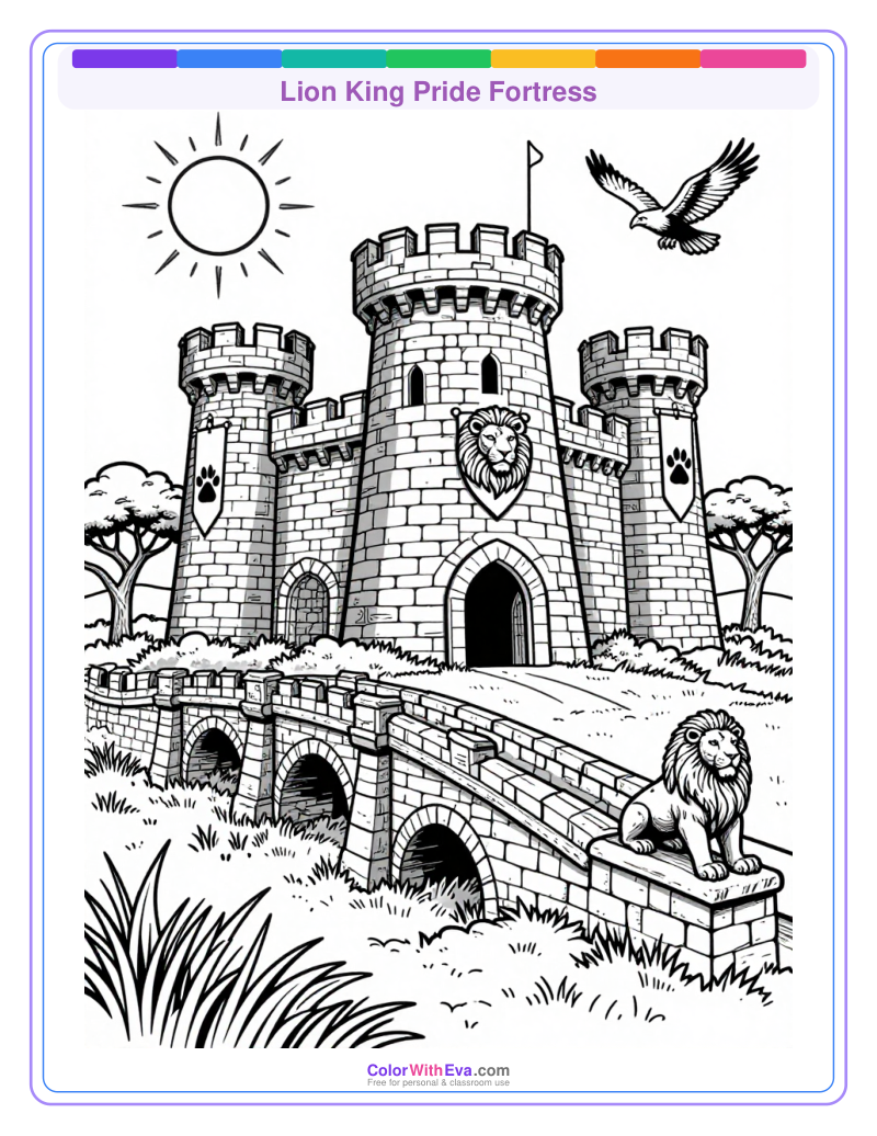 Lion King Pride Fortress preview