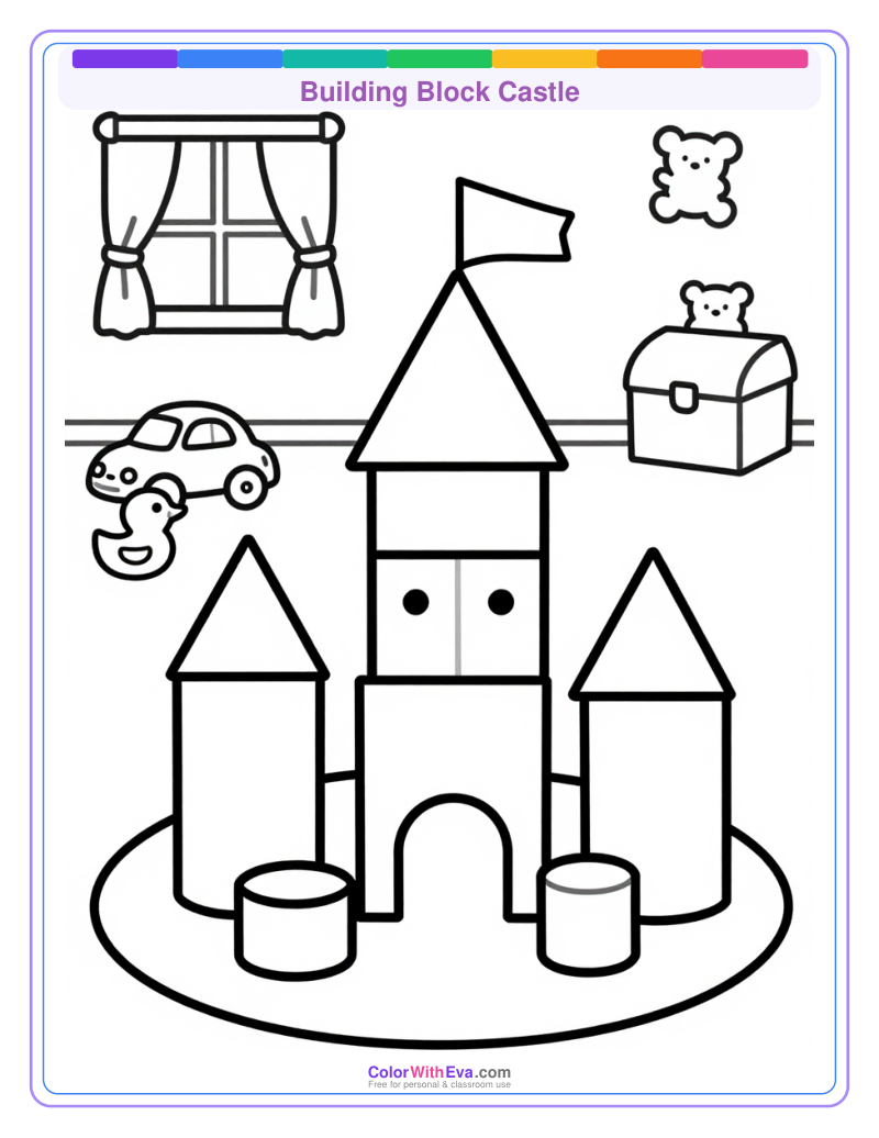 Building Block Castle preview