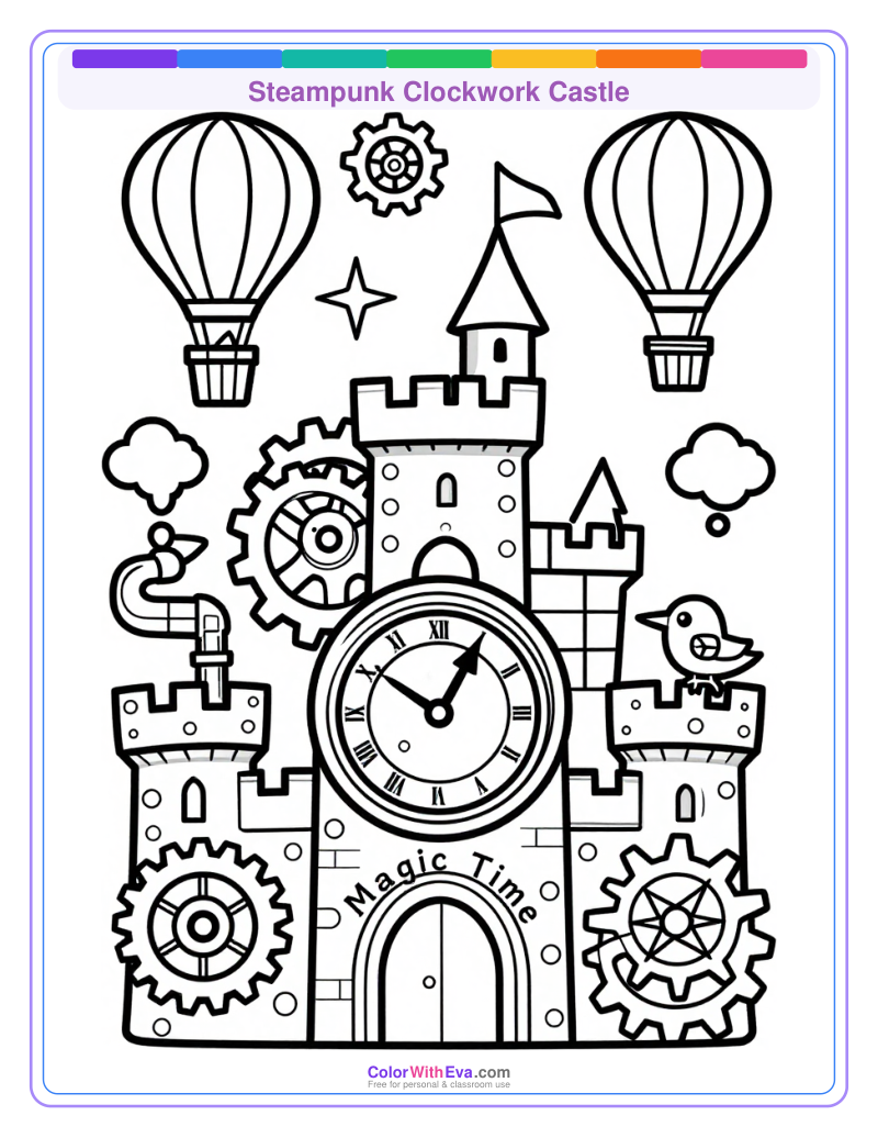 Steampunk Clockwork Castle thumbnail