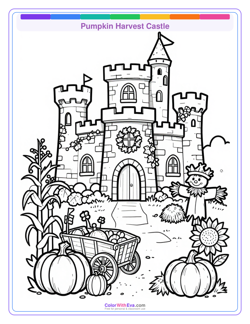 Pumpkin Harvest Castle preview
