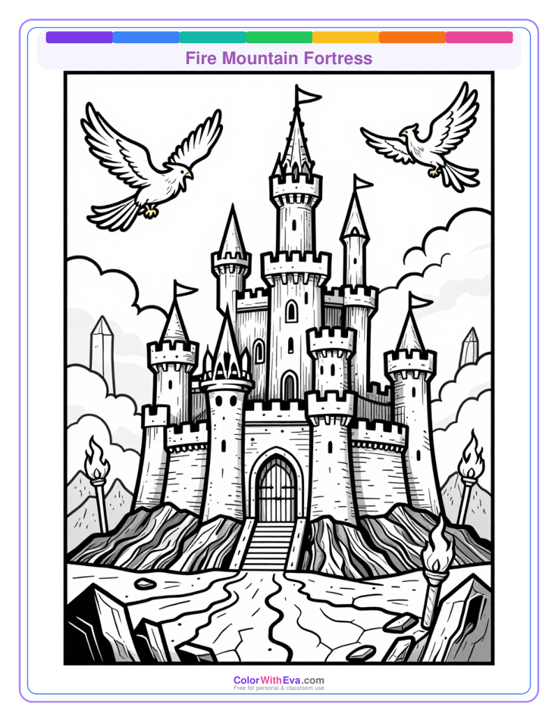 Fire Mountain Fortress preview