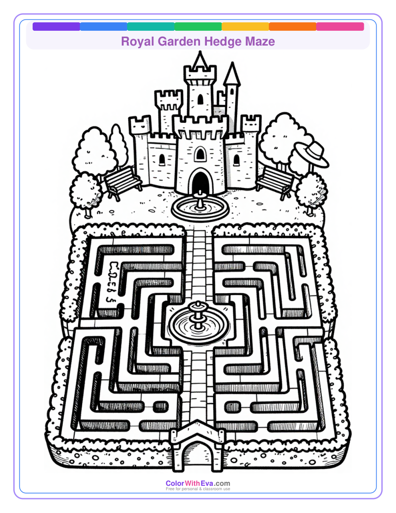Royal Garden Hedge Maze preview