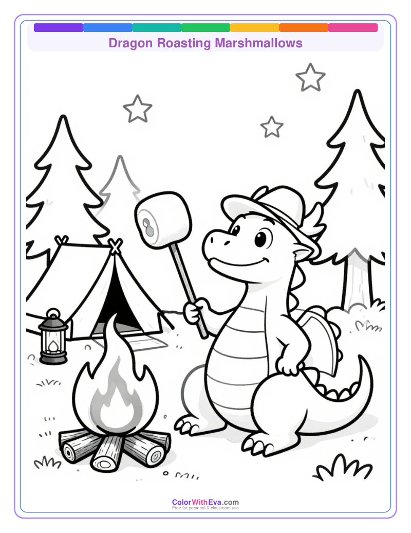 Dragon Roasting Marshmallows preview