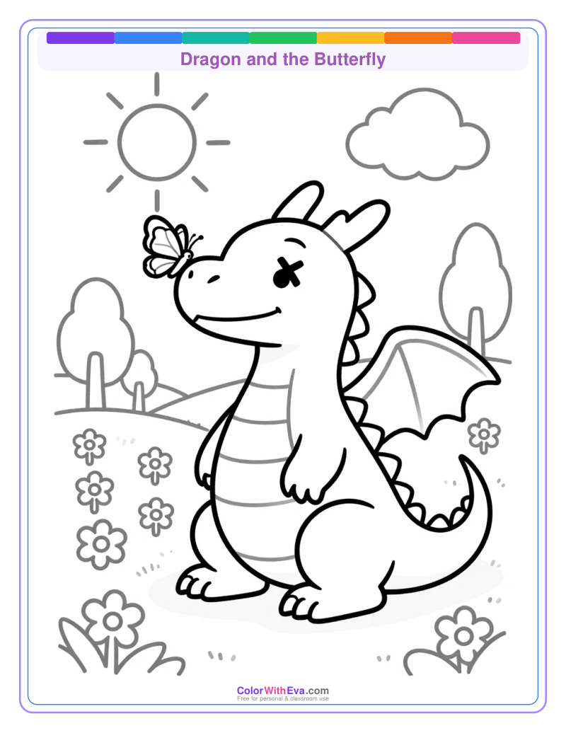 Dragon and the Butterfly preview