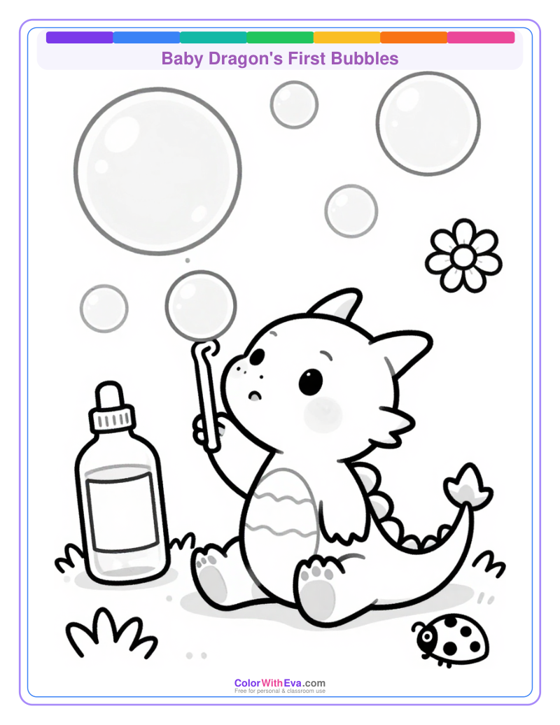 Baby Dragon's First Bubbles thumbnail