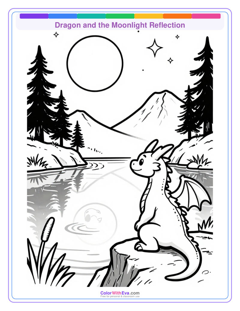 Dragon and the Moonlight Reflection preview