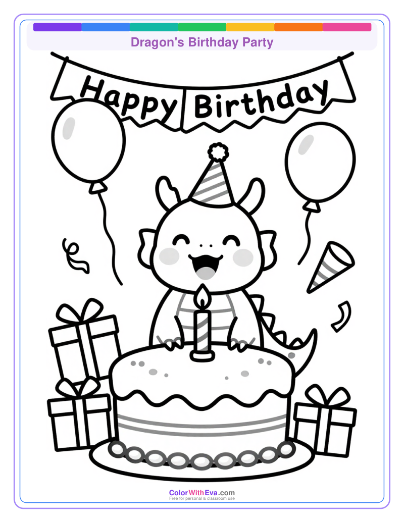 Dragon's Birthday Party preview