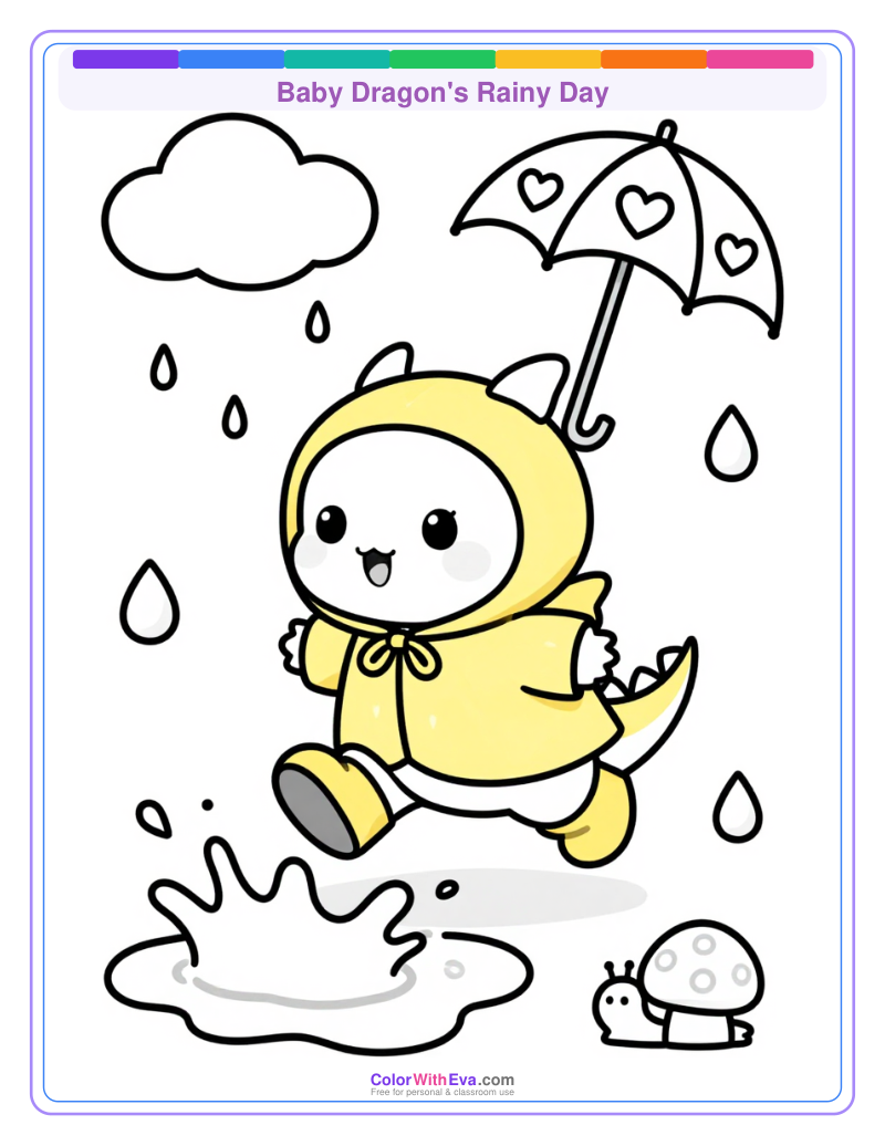 Baby Dragon's Rainy Day thumbnail