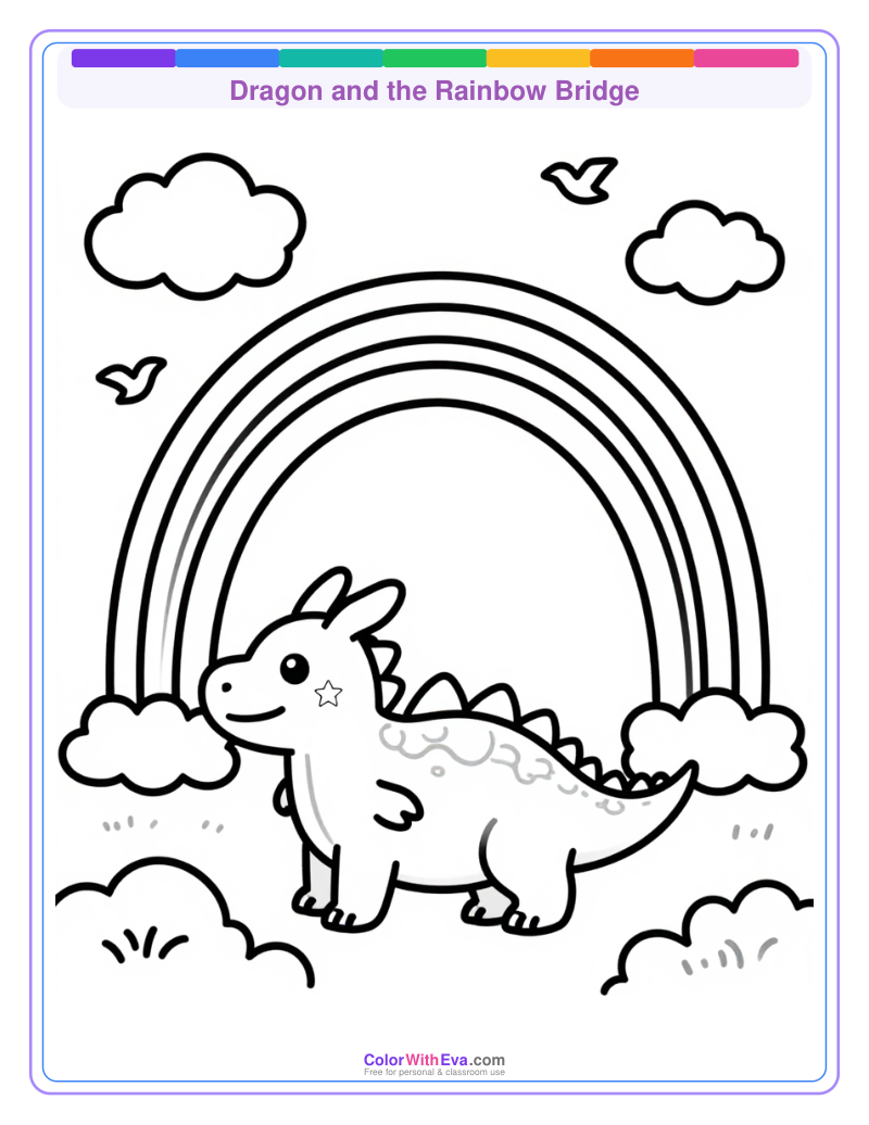 Dragon and the Rainbow Bridge preview