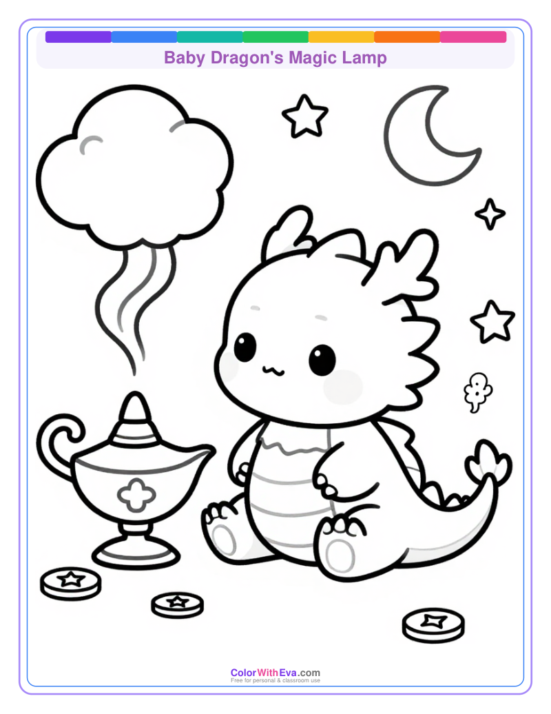 Baby Dragon's Magic Lamp thumbnail