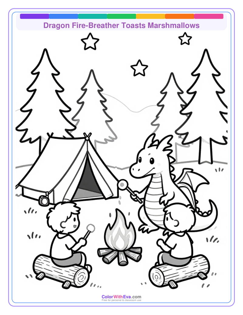 Dragon Fire-Breather Toasts Marshmallows thumbnail