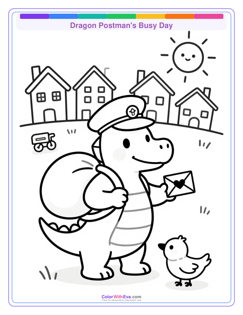 Dragon Postman's Busy Day thumbnail
