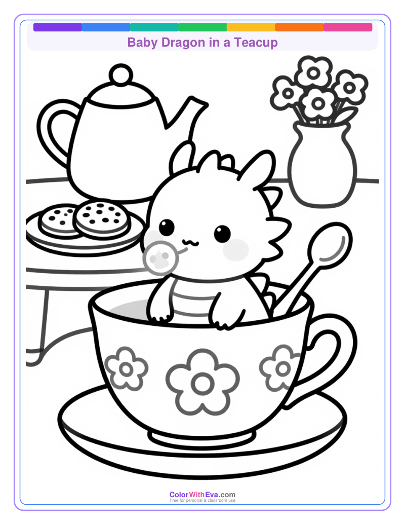 Baby Dragon in a Teacup thumbnail