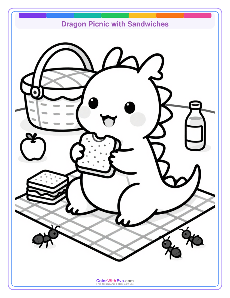 Dragon Picnic with Sandwiches preview