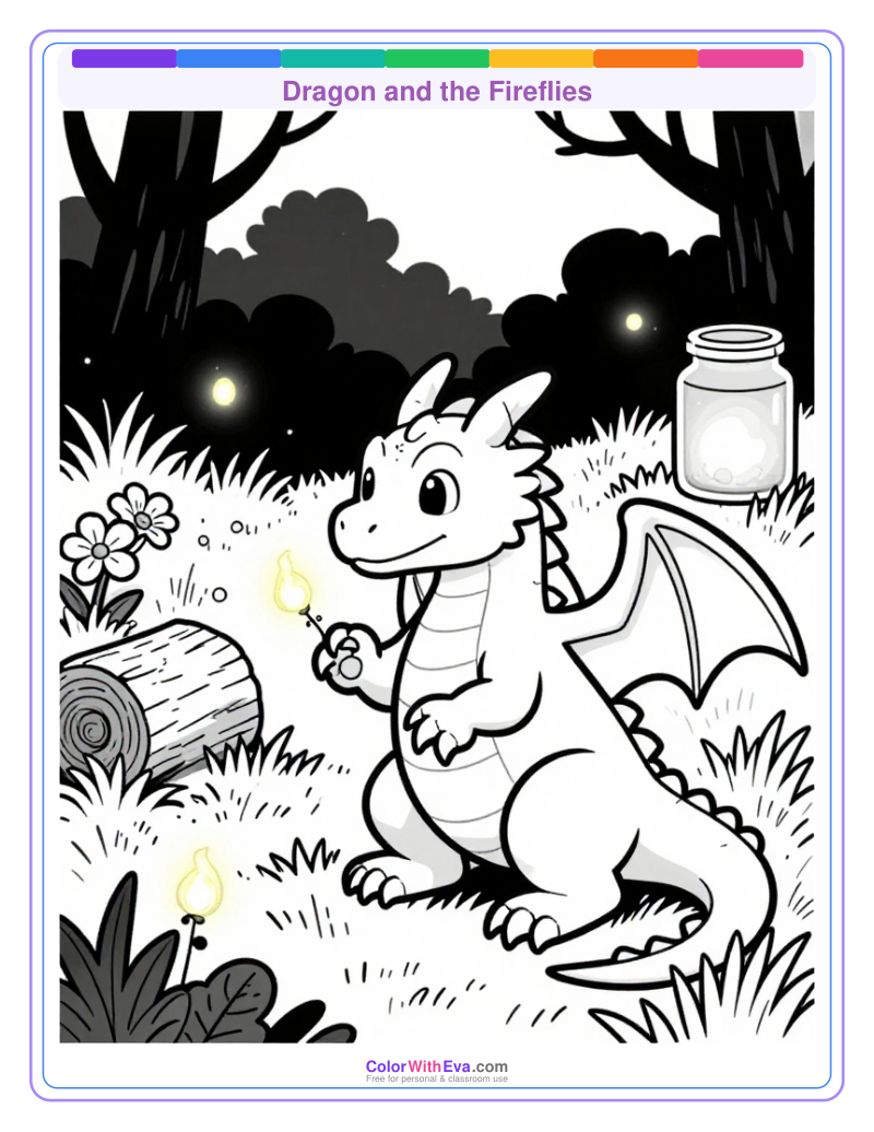 Dragon and the Fireflies preview