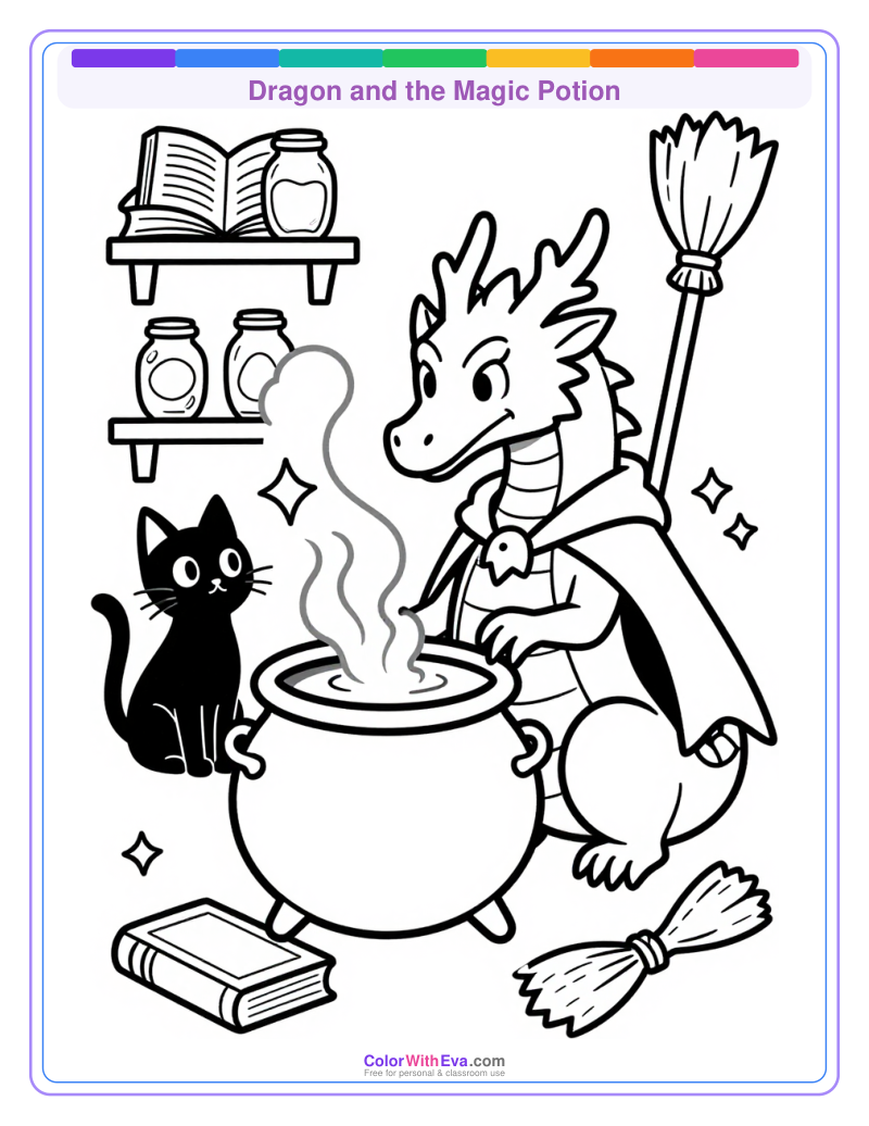 Dragon and the Magic Potion preview
