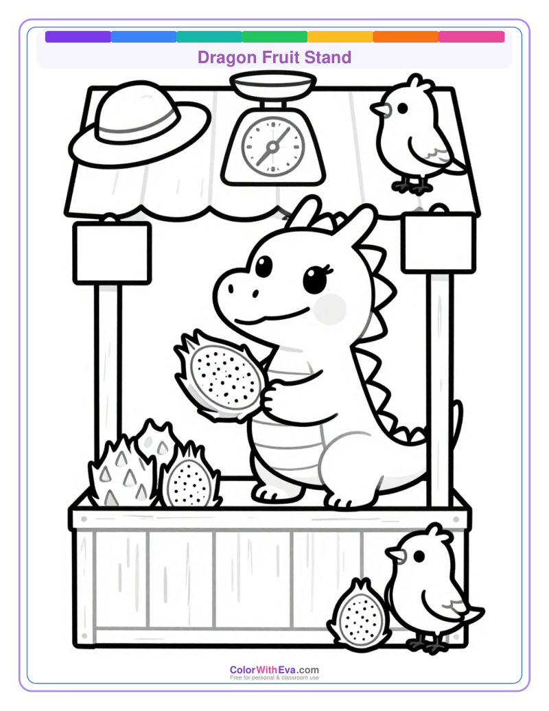 Dragon Fruit Stand preview