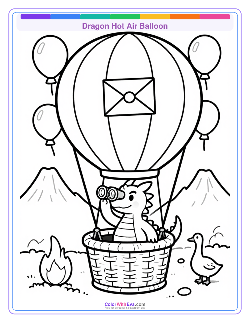 Dragon Hot Air Balloon preview