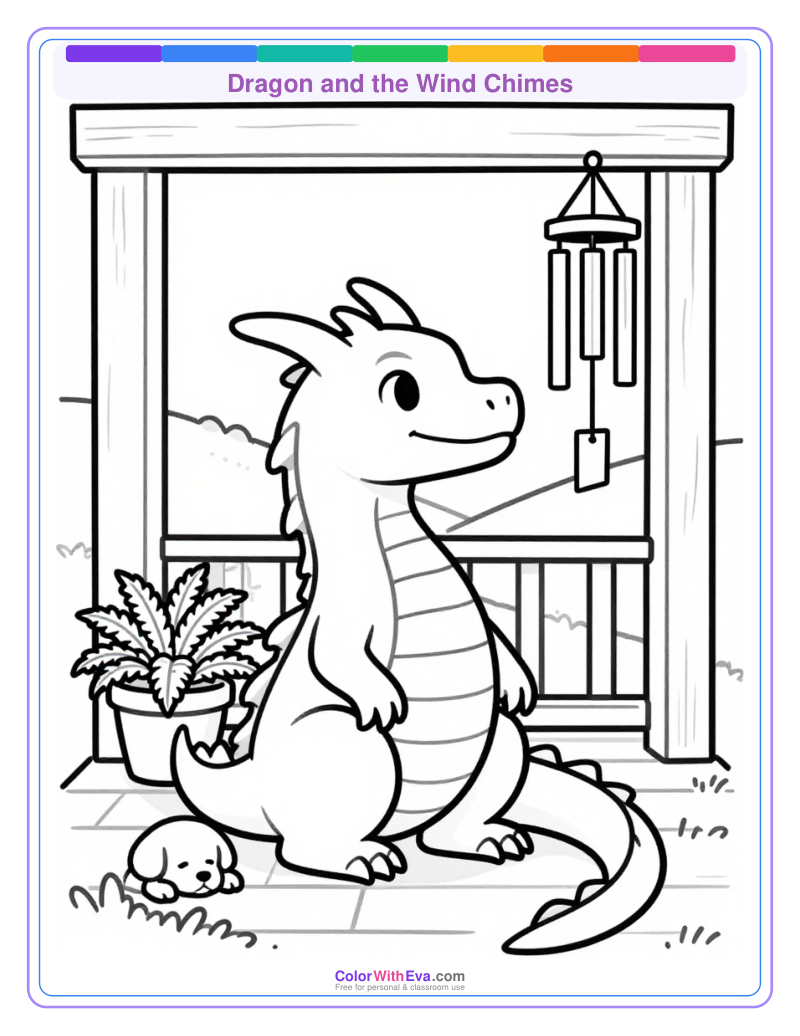 Dragon and the Wind Chimes preview