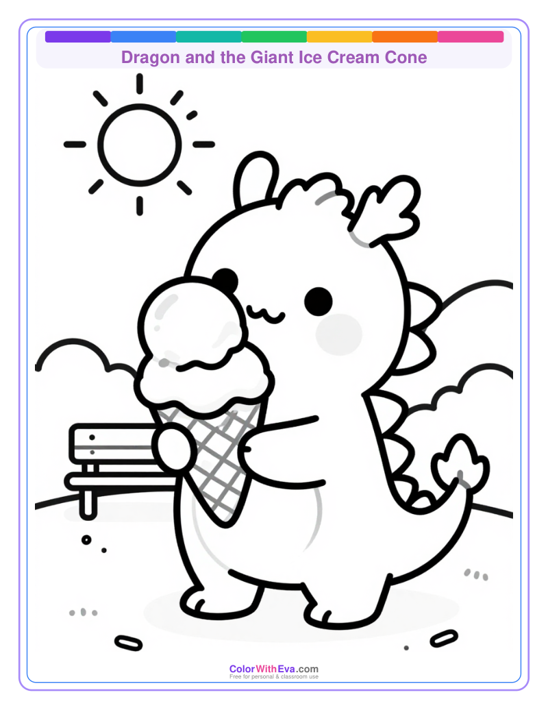 Dragon and the Giant Ice Cream Cone preview