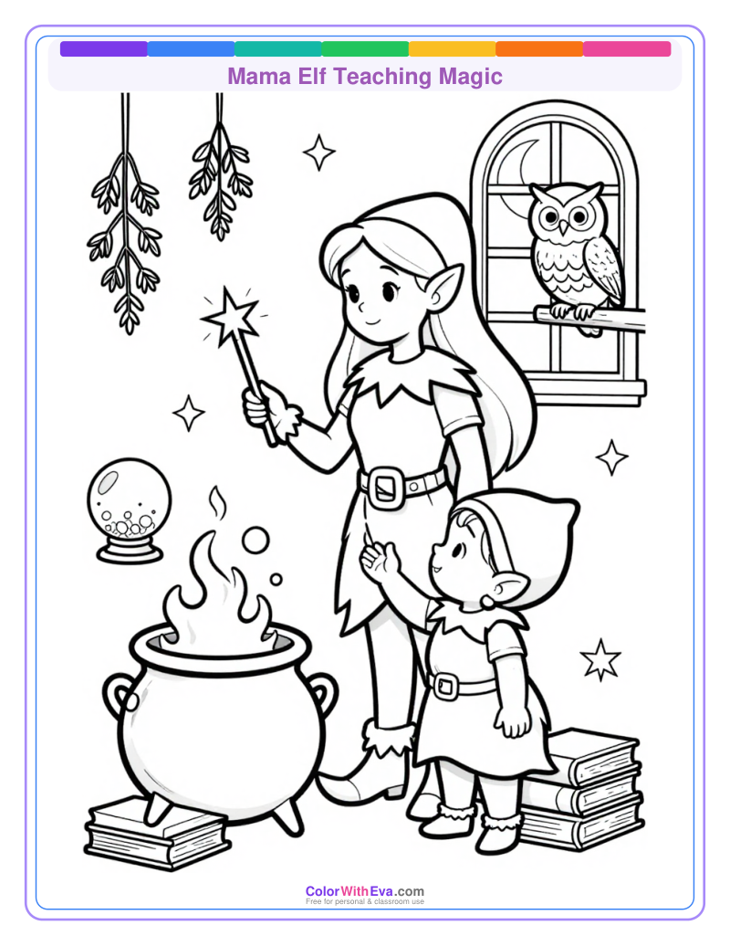 Mama Elf Teaching Magic thumbnail
