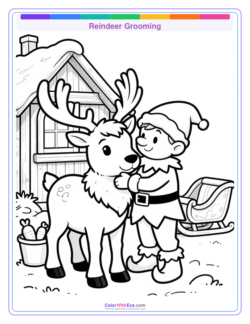 Reindeer Grooming preview