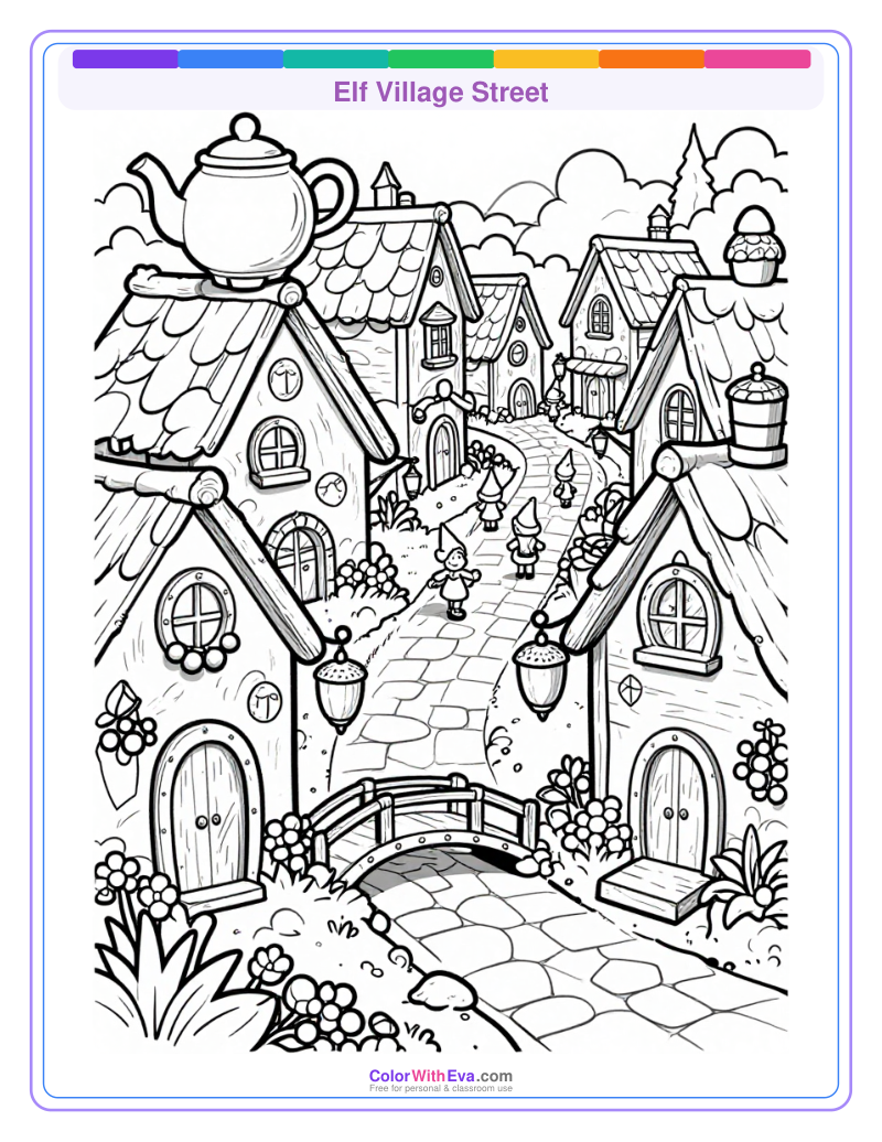 Elf Village Street preview