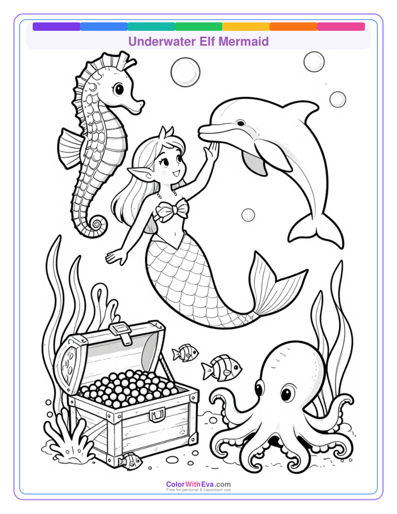 Underwater Elf Mermaid thumbnail