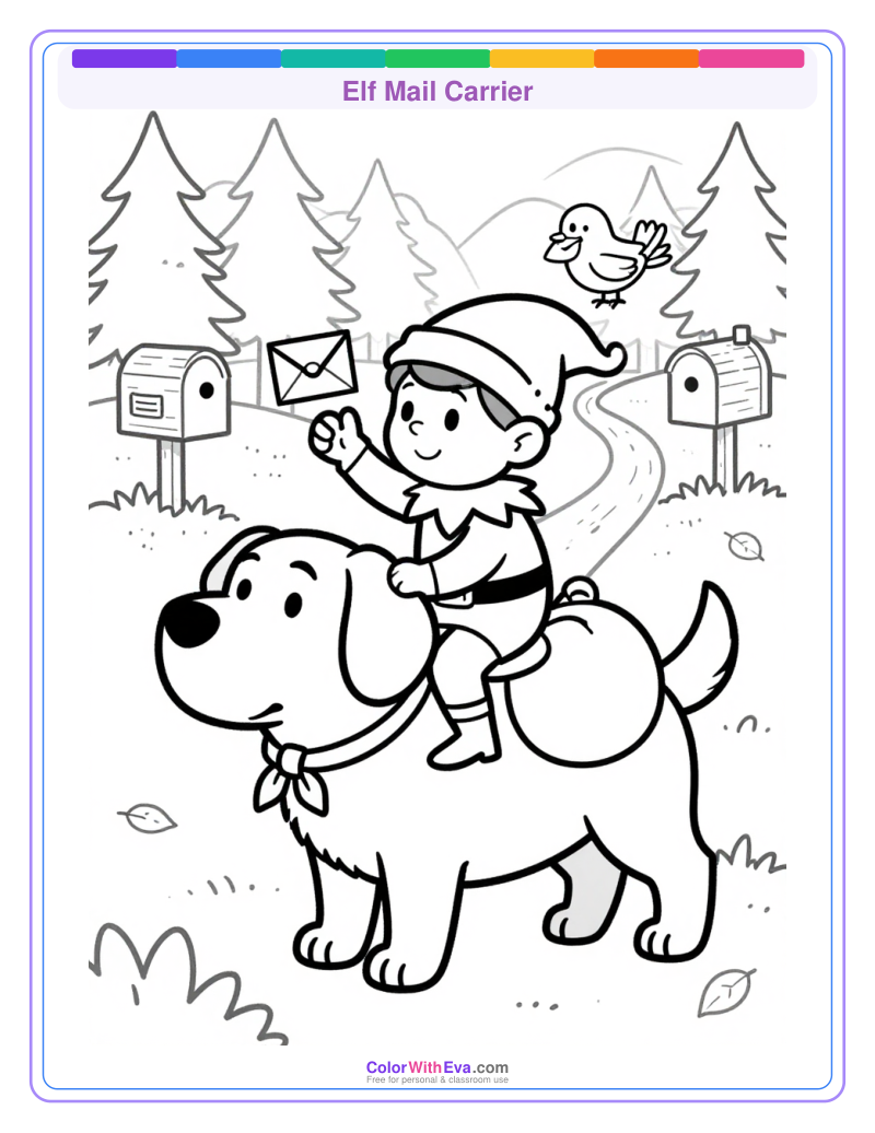 Elf Mail Carrier preview
