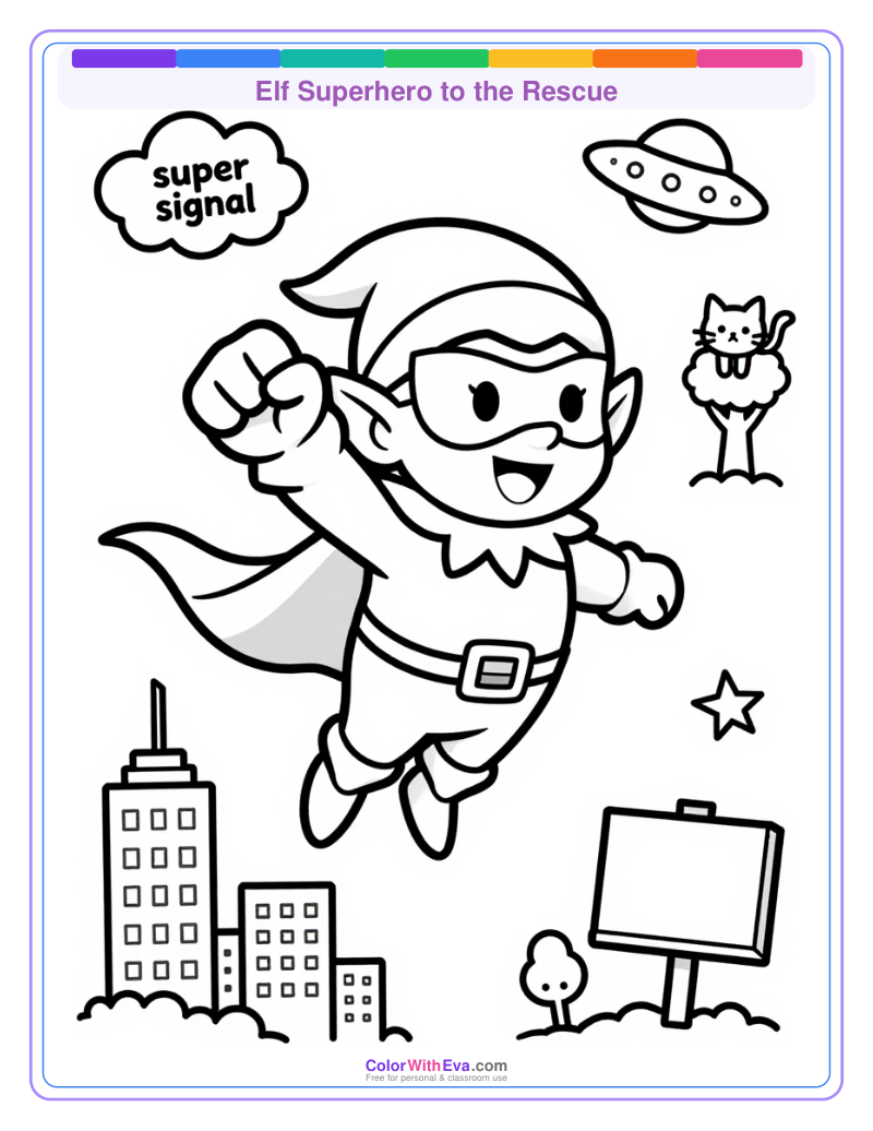 Elf Superhero to the Rescue thumbnail