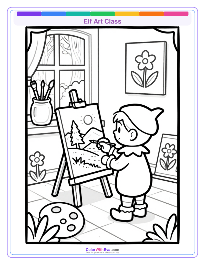 Elf Art Class preview