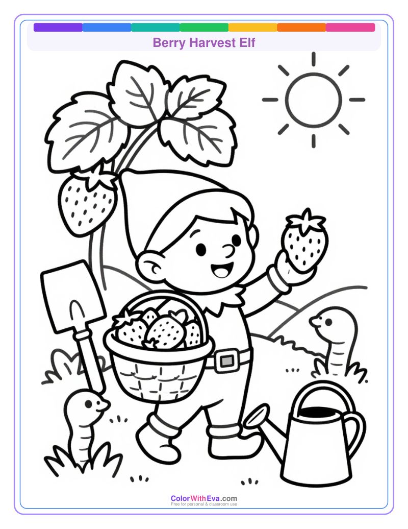 Berry Harvest Elf preview