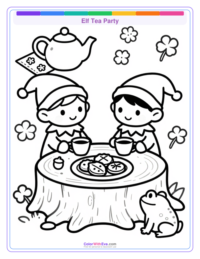 Elf Tea Party preview