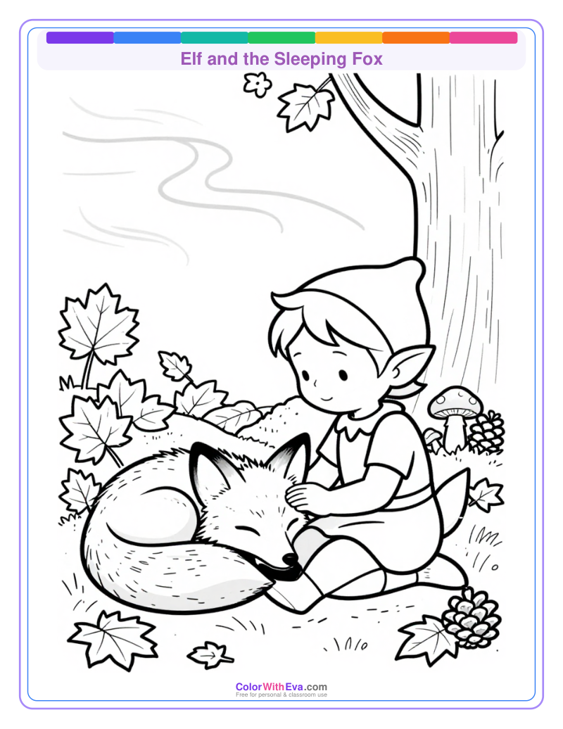 Elf and the Sleeping Fox preview